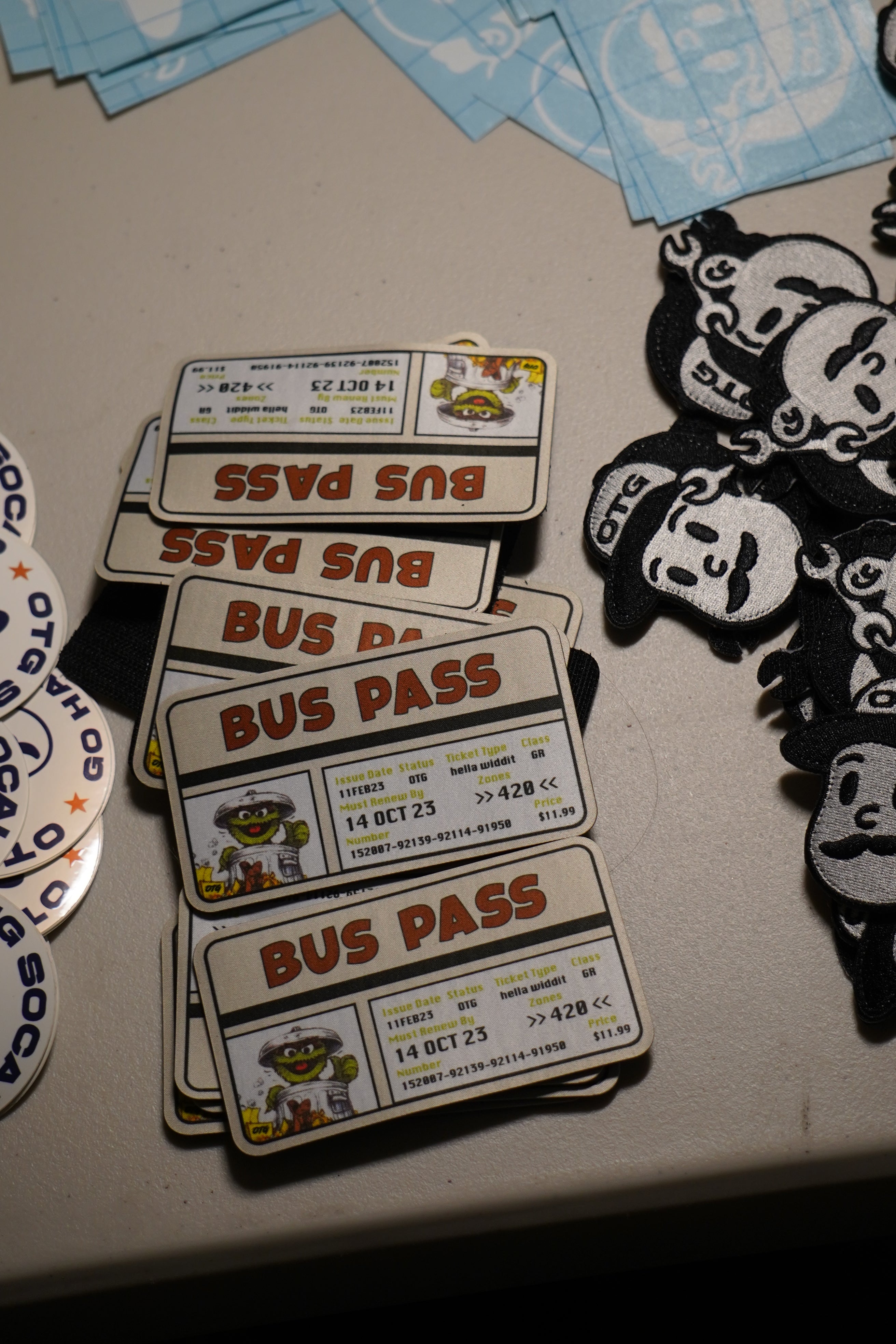 BUS PASS PATCH