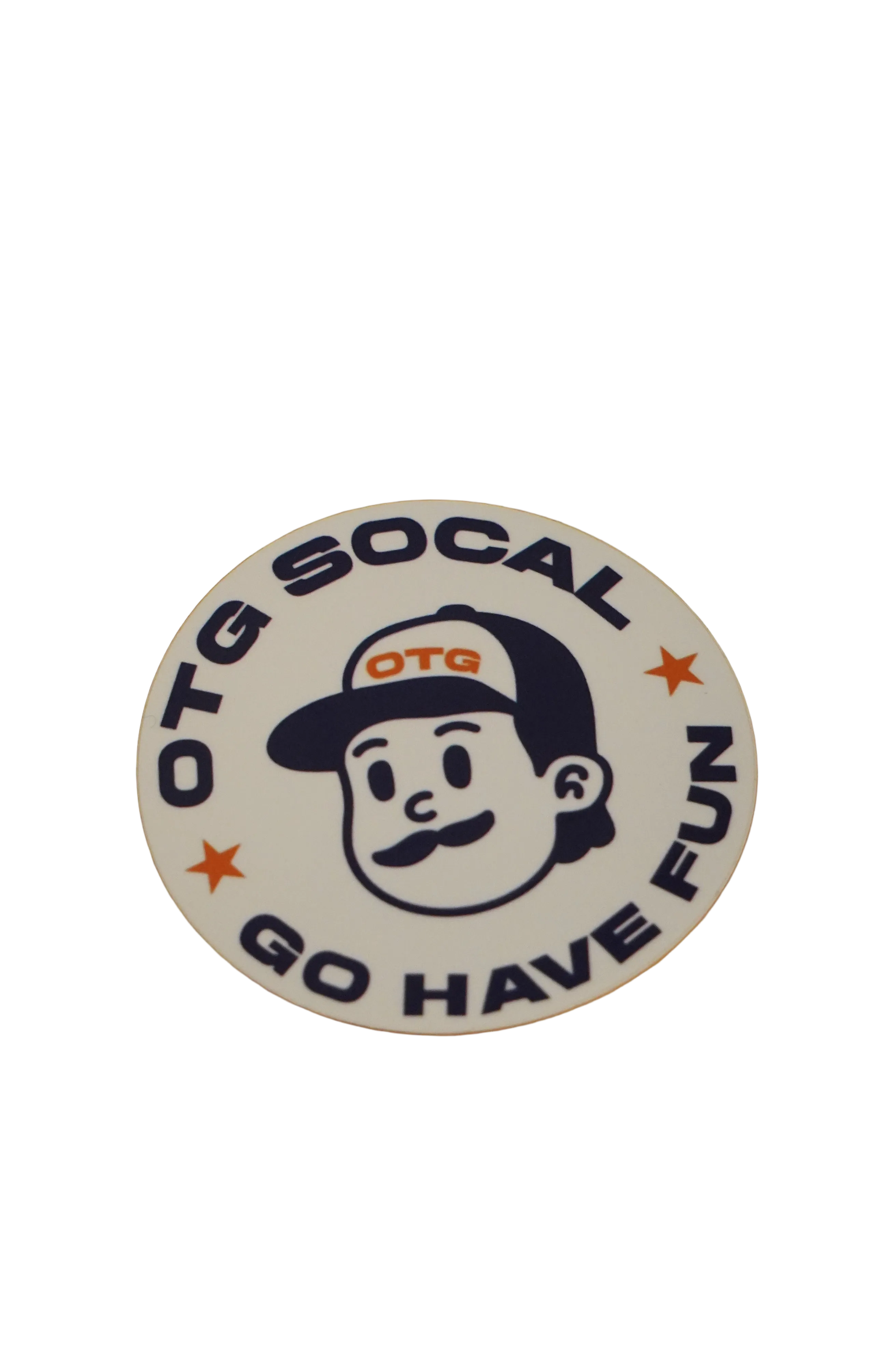 OTG "GO HAVE FUN" CIRCLE STICKER